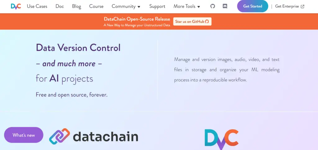 DVC (Data Version Control) Library