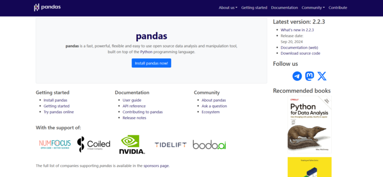 Pandas Library