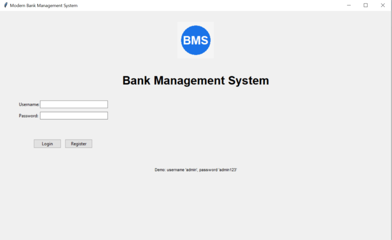 Bank Management system